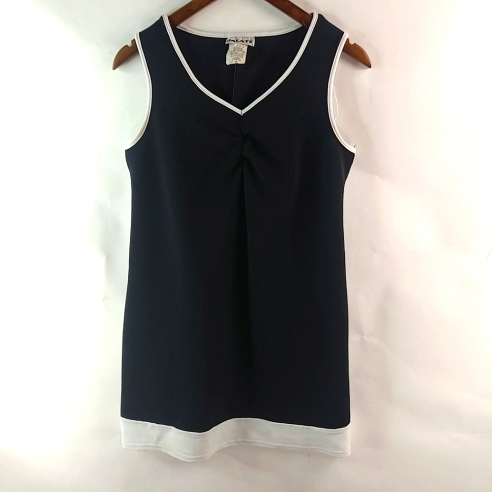 Jalate M Athletic Black White Textured Active Dress